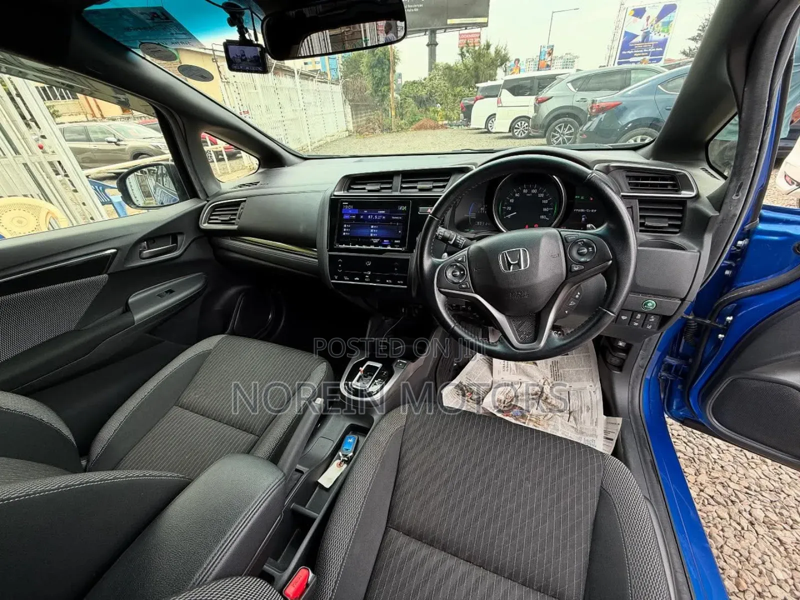 Honda Fit 2018 Blue