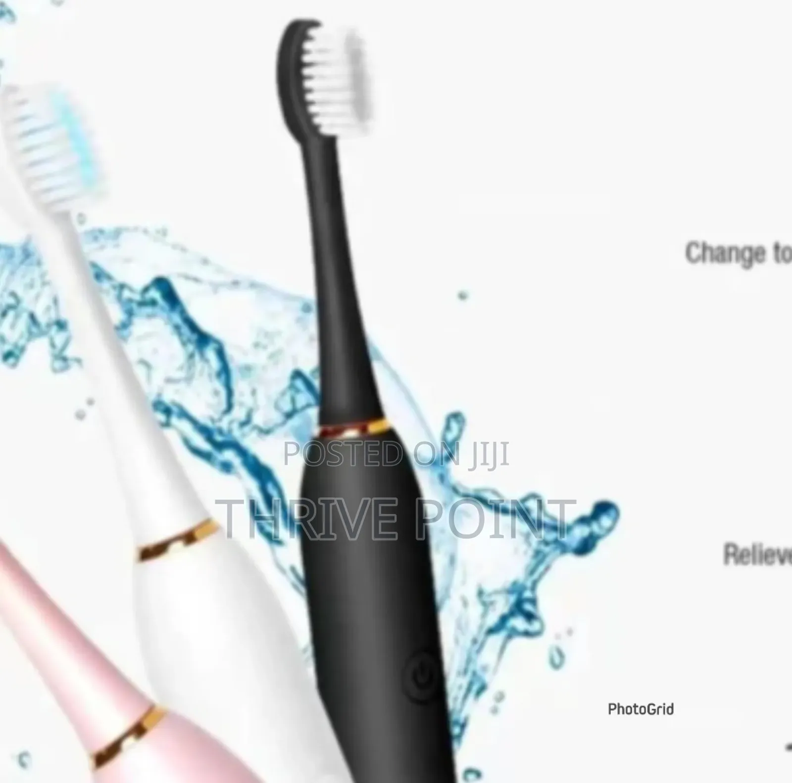 Sonic Electric Toothbrush 3 Brush Heads