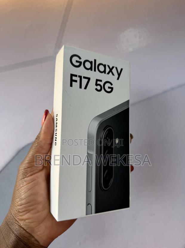 New Samsung Galaxy F17 5G 128 GB Black