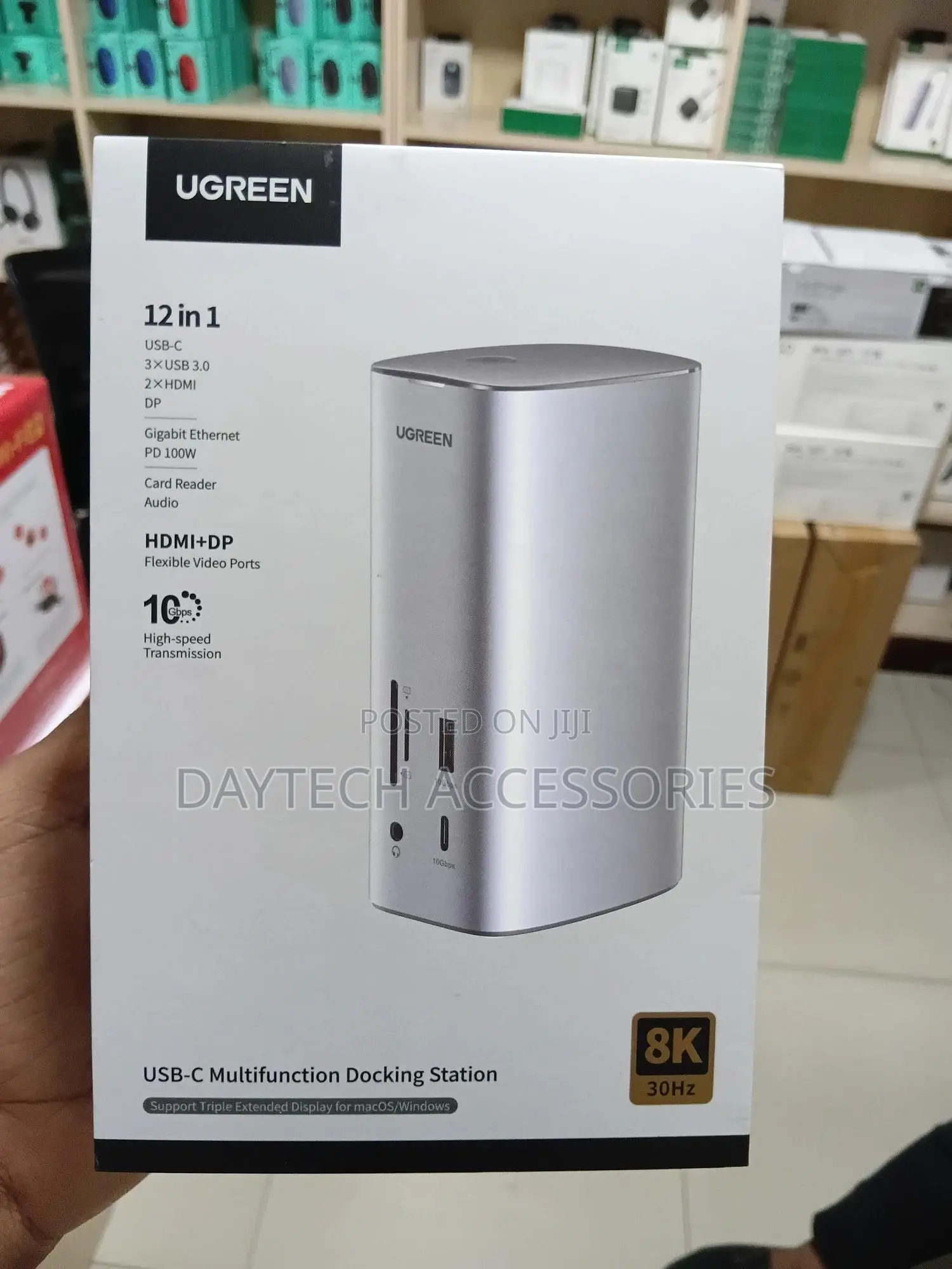 Ugreen Cm681 12-in-1 Pro Docking Station - Grey