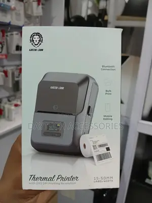 Green Lion Thermal Printer TFT Screen 1500mah Rechargeable Battery,