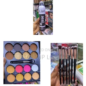 Makeup Brushesset,Girsealitsweat Locksettingspray,Micolorcontorpalette