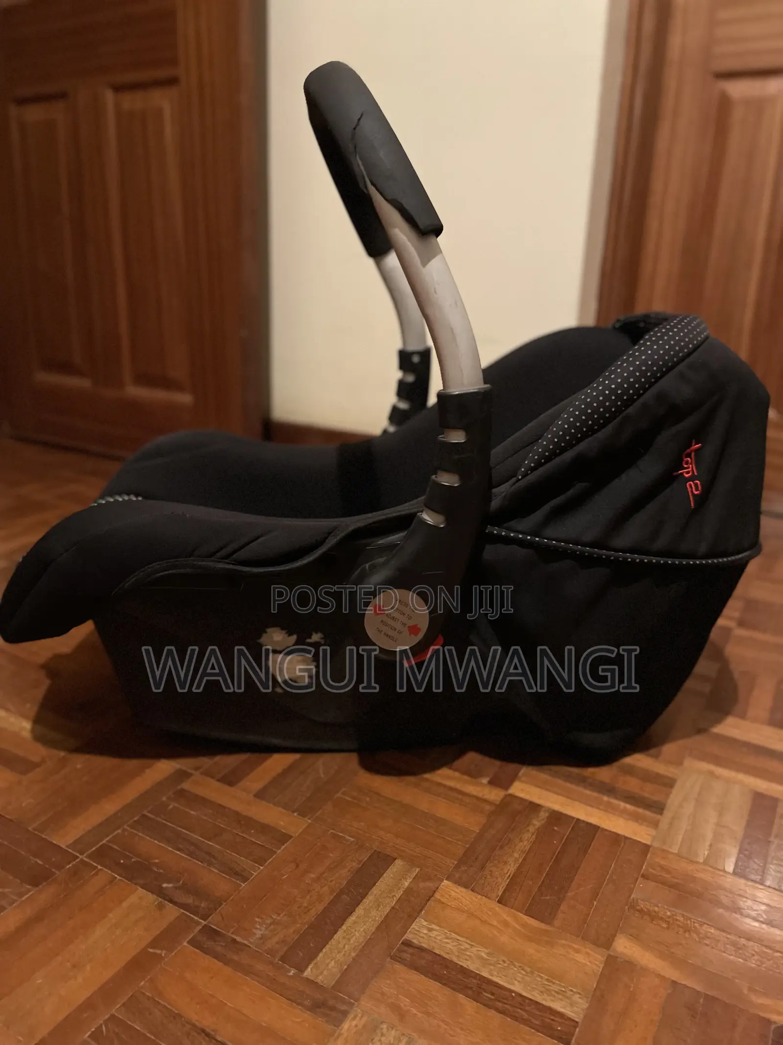 Black (Top 2 Brand) Infant/Baby Car Seat/Cradle