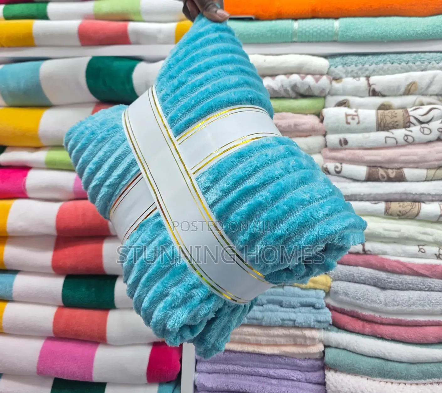 6*6 Ribbed Throw Blankets