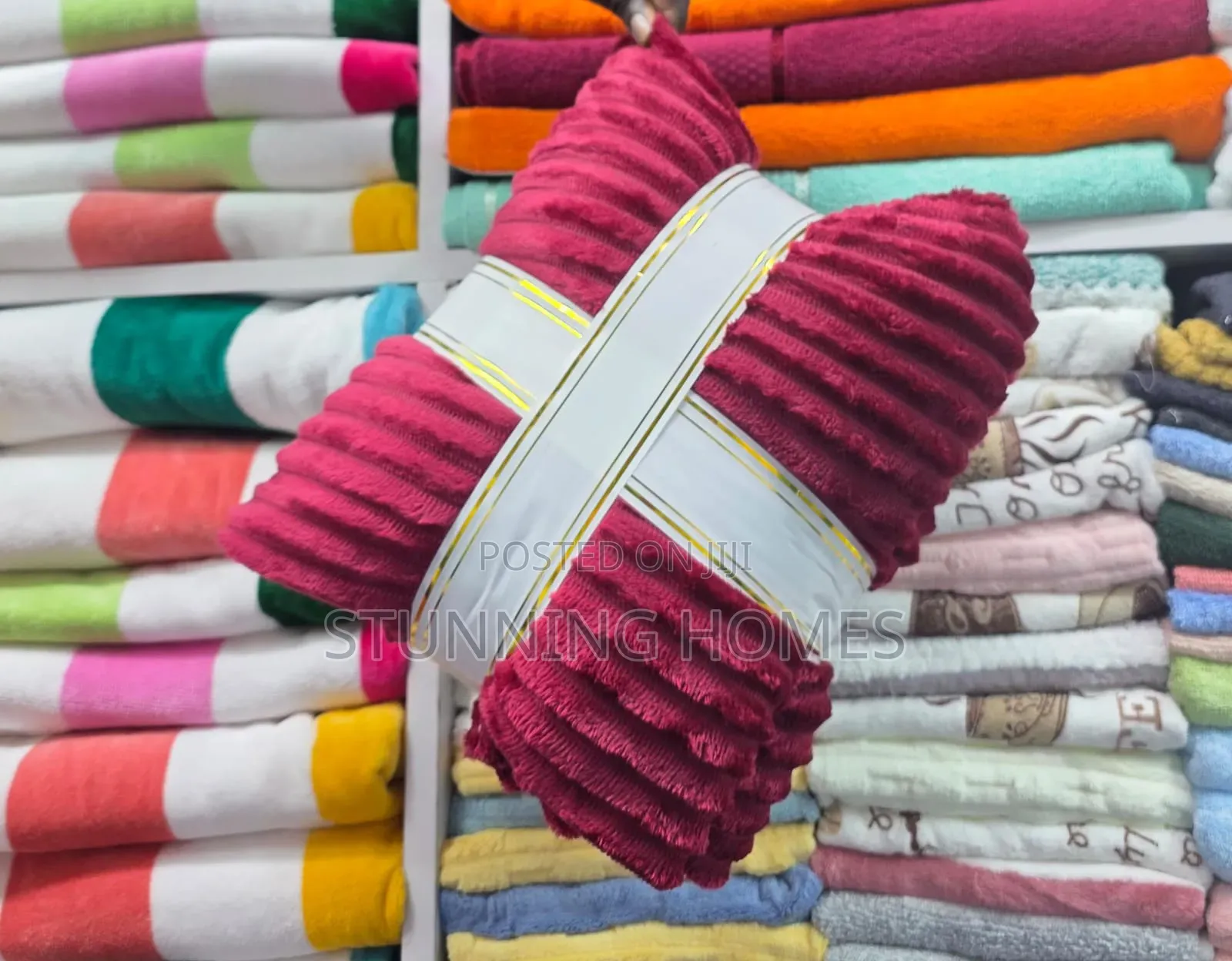 6*6 Ribbed Throw Blankets