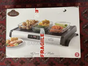 Giles Posner Glass Hot Plate