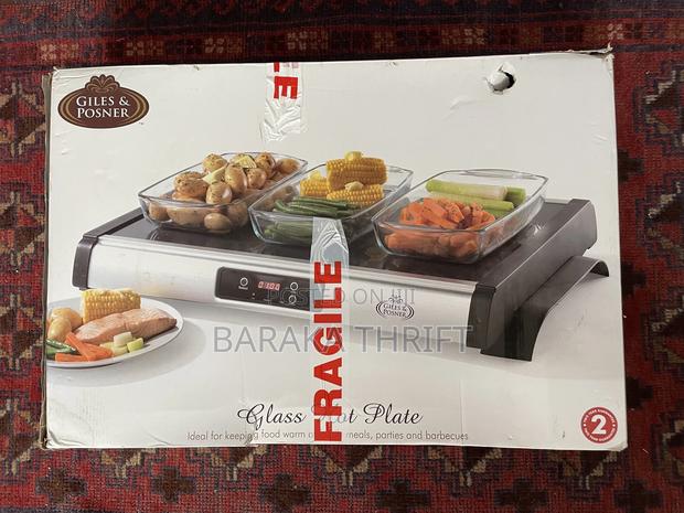 Giles Posner Glass Hot Plate