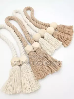 Magnetic Boho Curtain Holders