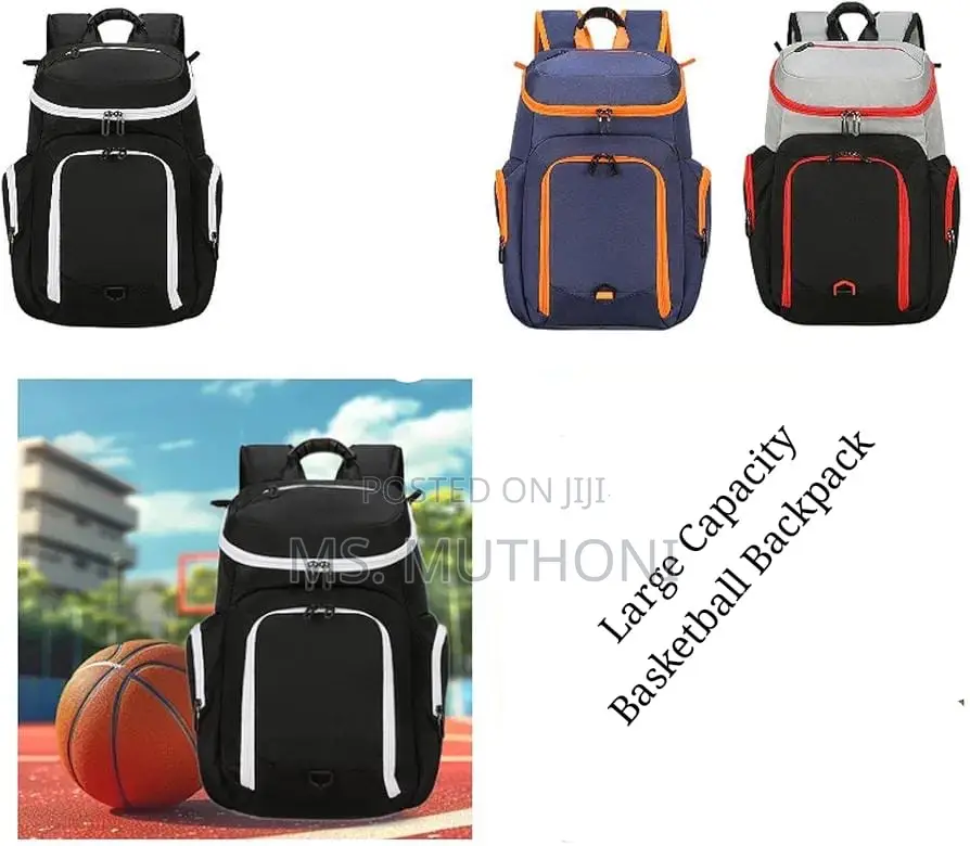 Oxford Unisex Big Capacity Basketball Backpack*