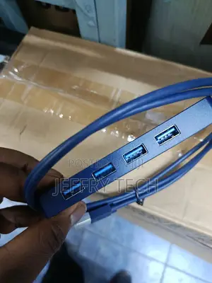 4-Port Usb 3.0 Hub Used to Expand the Connectivity of a Laptop or Pc.