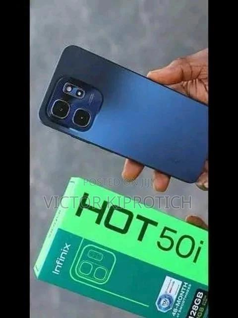 Infinix Hot 50i 128 GB Black