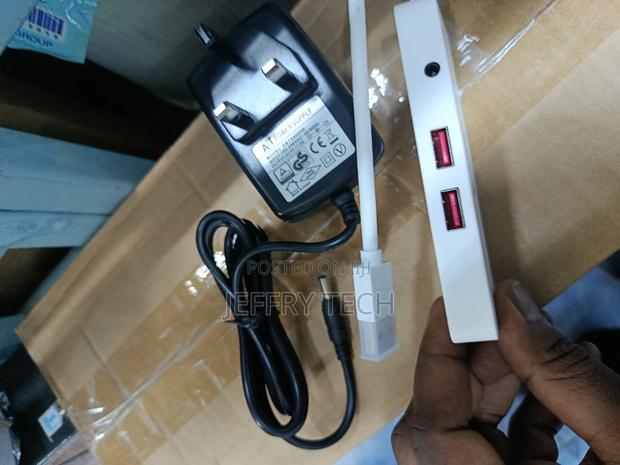 4-Port Usb 3.0 Hub, S-Tek Brand Model With Power Adapter - thumbnail 2