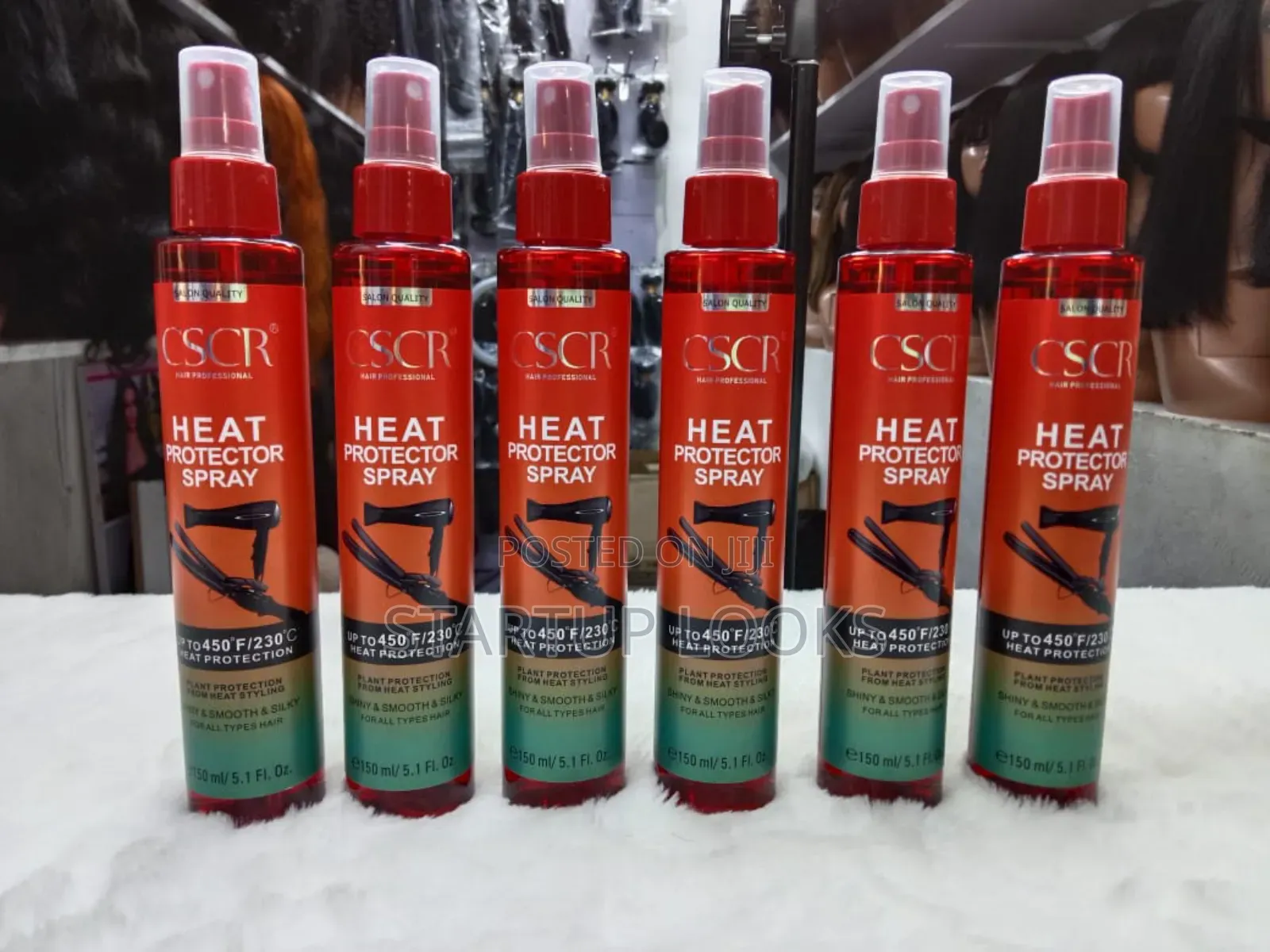 Hair Heat Protection Spray + Free Hair Oil