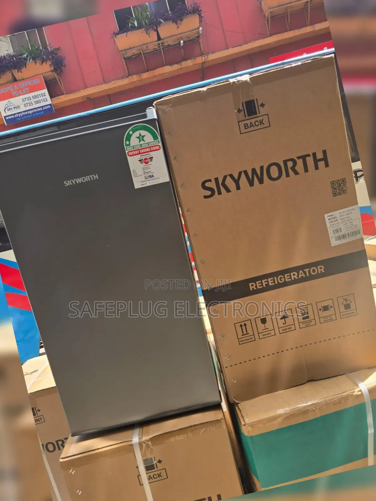 Skyworth 90l Refrigerator – Perfect for Bedsitters!