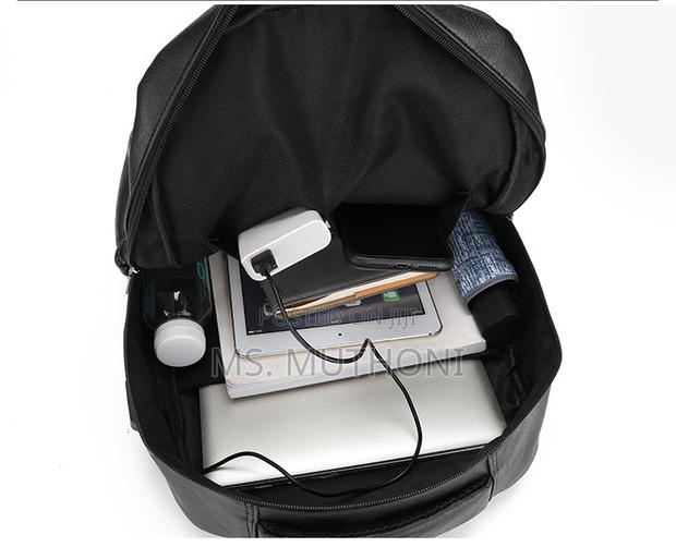 Pu Leather Large Capacity School / Laptop Backpack - thumbnail 6