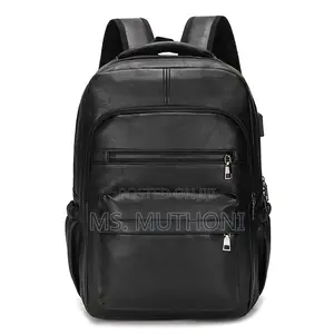 Pu Leather Large Capacity School / Laptop Backpack