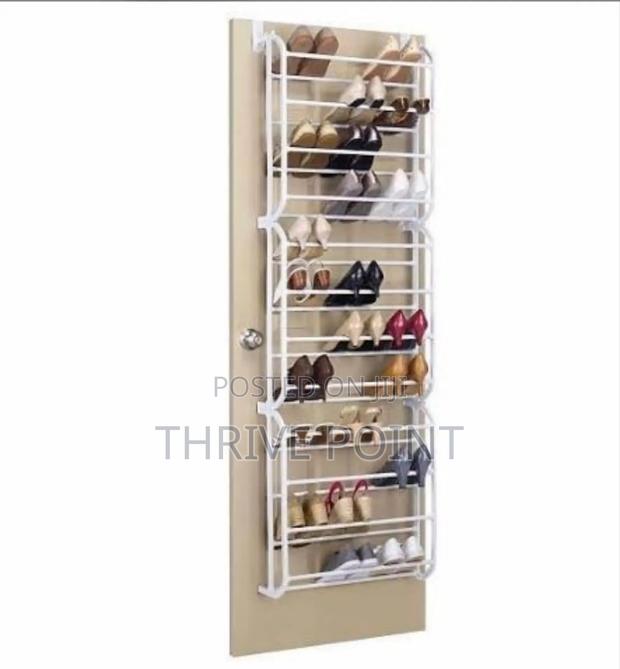 *36 Pairs Behind the Door Shoe Rack