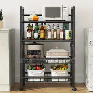 *Multi-Layer Metallic Kitchen Storage Rack