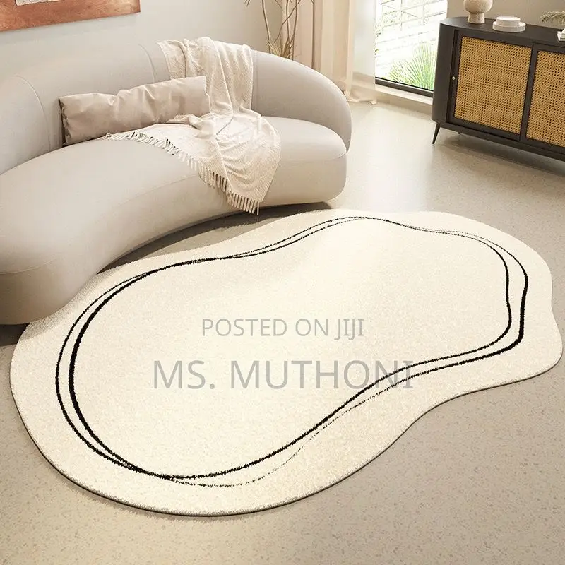 Irregular-Shaped Modern Abstract Area Rug, (80cm*120cm)