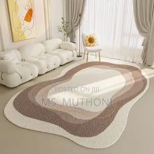 Irregular-Shaped Modern Abstract Area Rug, (80cm*120cm)