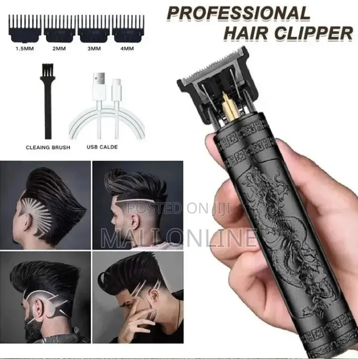 Hair Clipper Beard Trimmer Usb Rechargeable Barber Precision Cutter