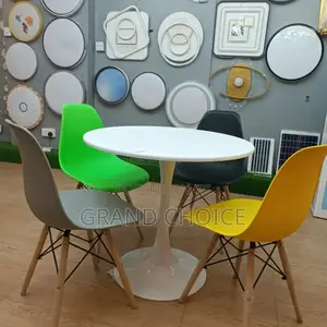 Round Marble Dining Set