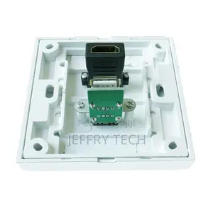 Hdmi/Usb Multimedia Modular Wall Socket Face Plate Socket Plug Jack
