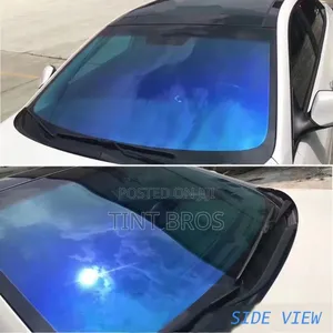 Blue Chameleon Windshield Tint |Premium Executive Car Tinting