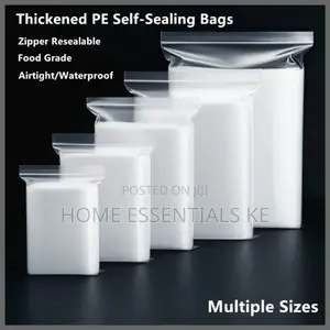 Heavy Gauge Reusable Ziplock Bags-sizes From 5*7 Upto 3kgs