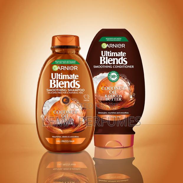 Garnier Ultimate Blends Coconut Cocoa Butter Shampoo and Conditioner - main view
