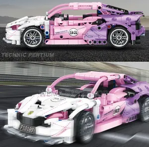 Sport Car Building Block Set Remote Control Smartphone App Control