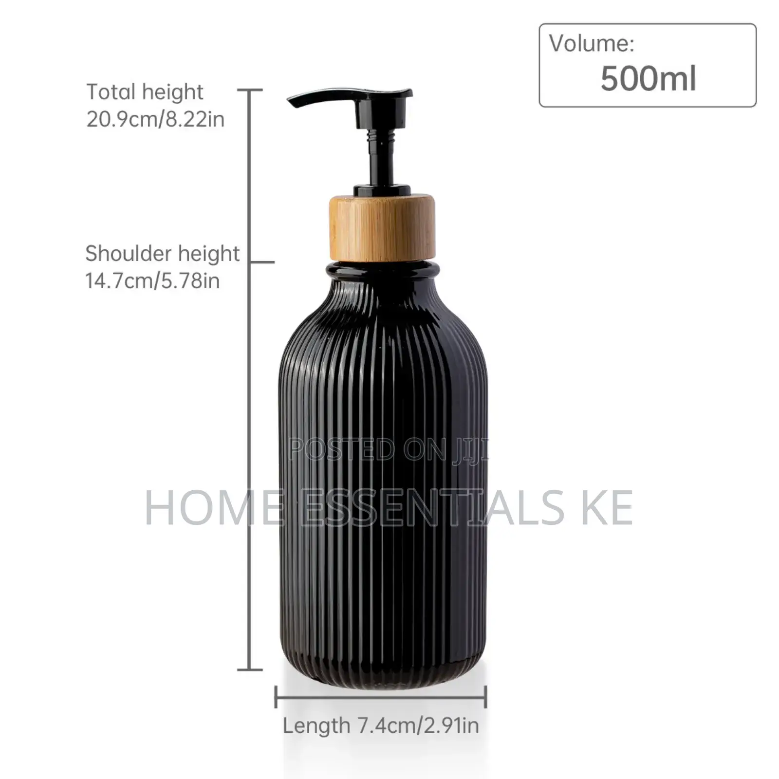 500mls Non Breakable Soap Dispensers Each