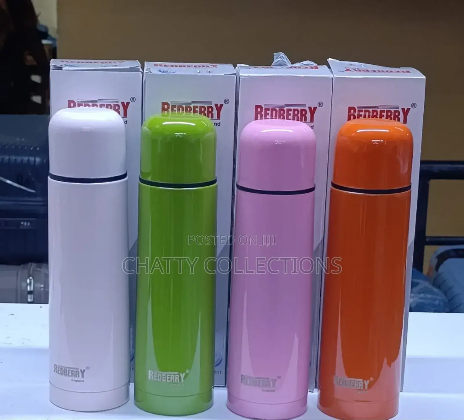 500 Ml Red Berry Unbreakable Flask