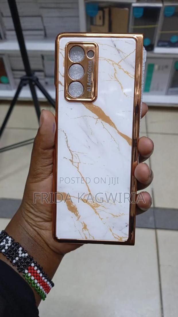 Samsung Galaxy Fold 2 Marble Back Cover - main view