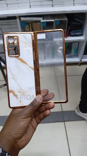Samsung Galaxy Fold 2 Marble Back Cover