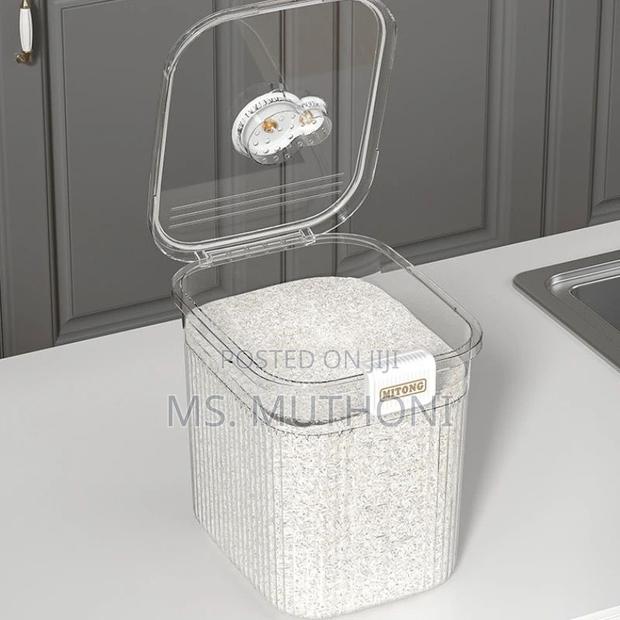15kg Large Capacity Acrylic Storage Bucket