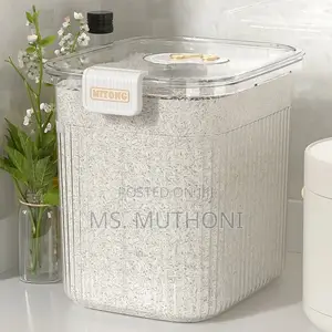 15kg Large Capacity Acrylic Storage Bucket