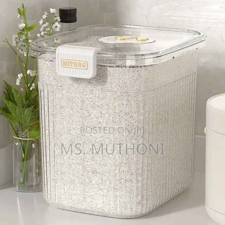 15kg Large Capacity Acrylic Storage Bucket
