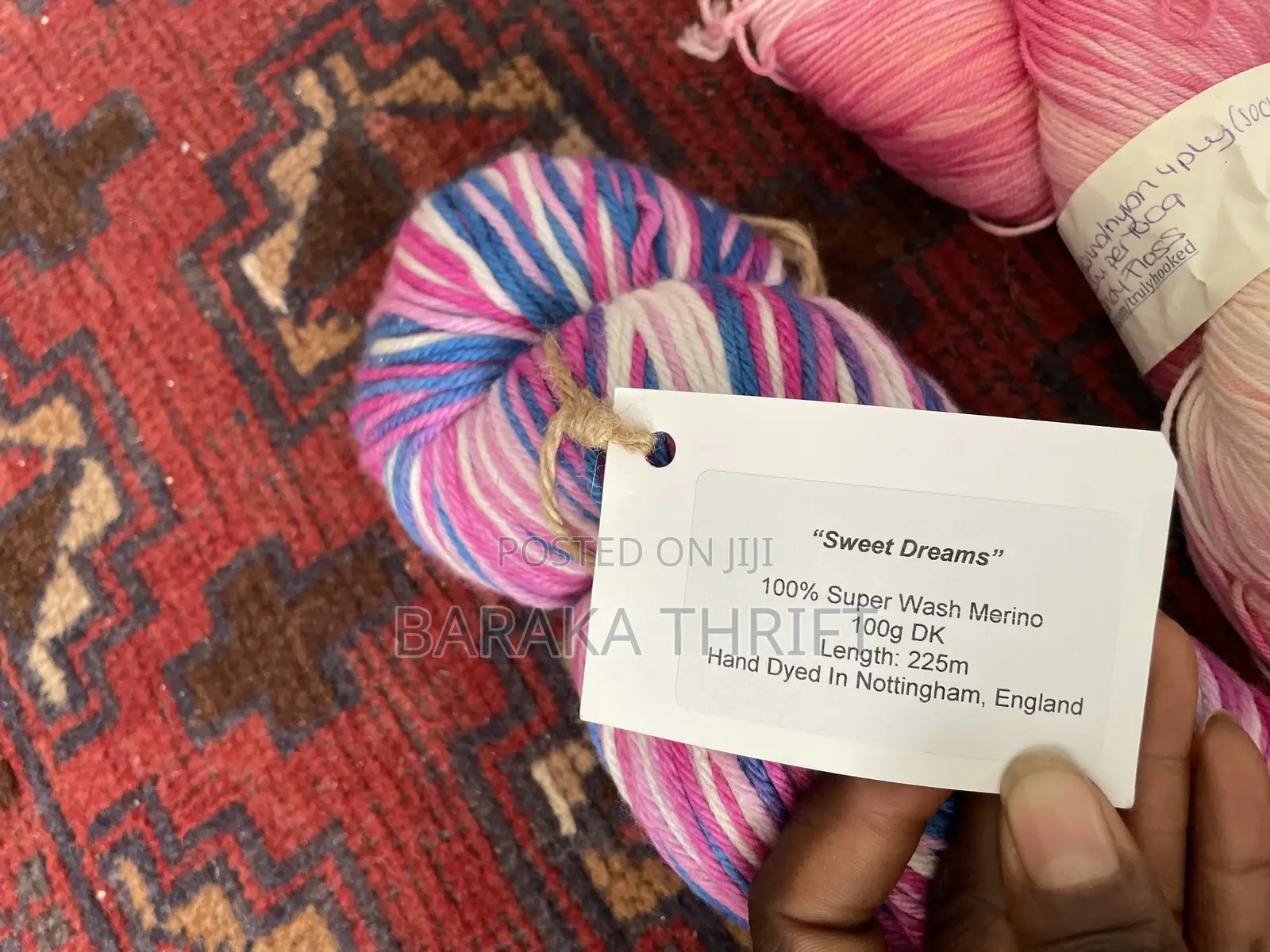 14 Assorted Sock Yarns +Free Scarf Knitting Set