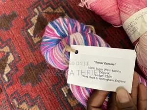14 Assorted Sock Yarns +Free Scarf Knitting Set