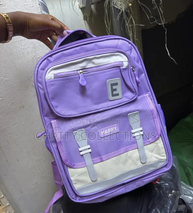 Purple Quality School Bags School Backpacks