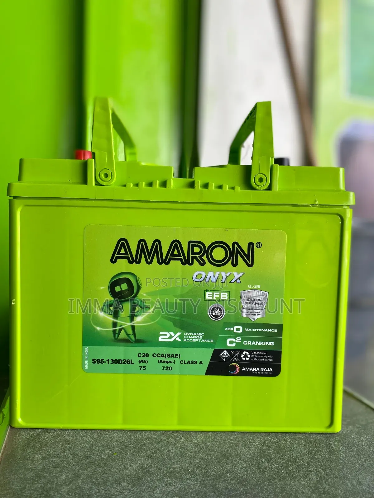 Amaron S95 for Istop Vehicles