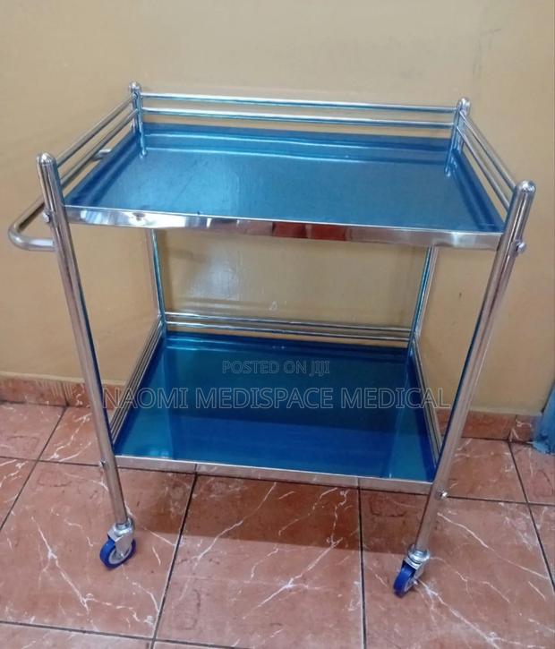 Quality Instrument Trolley With 2 Shelves - main view