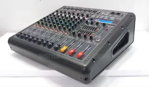 8 Channels Powered Mixer Usb and Bluetooth Enabled 1500w