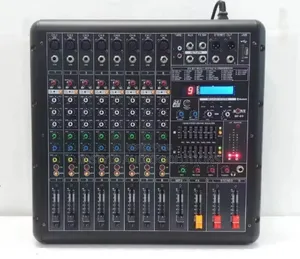 8 Channels Powered Mixer Usb and Bluetooth Enabled 1500w