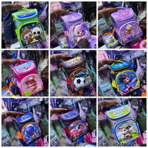 Unisex Cartoon Themed School Box Bags for Pp1,Pp2,Grade1