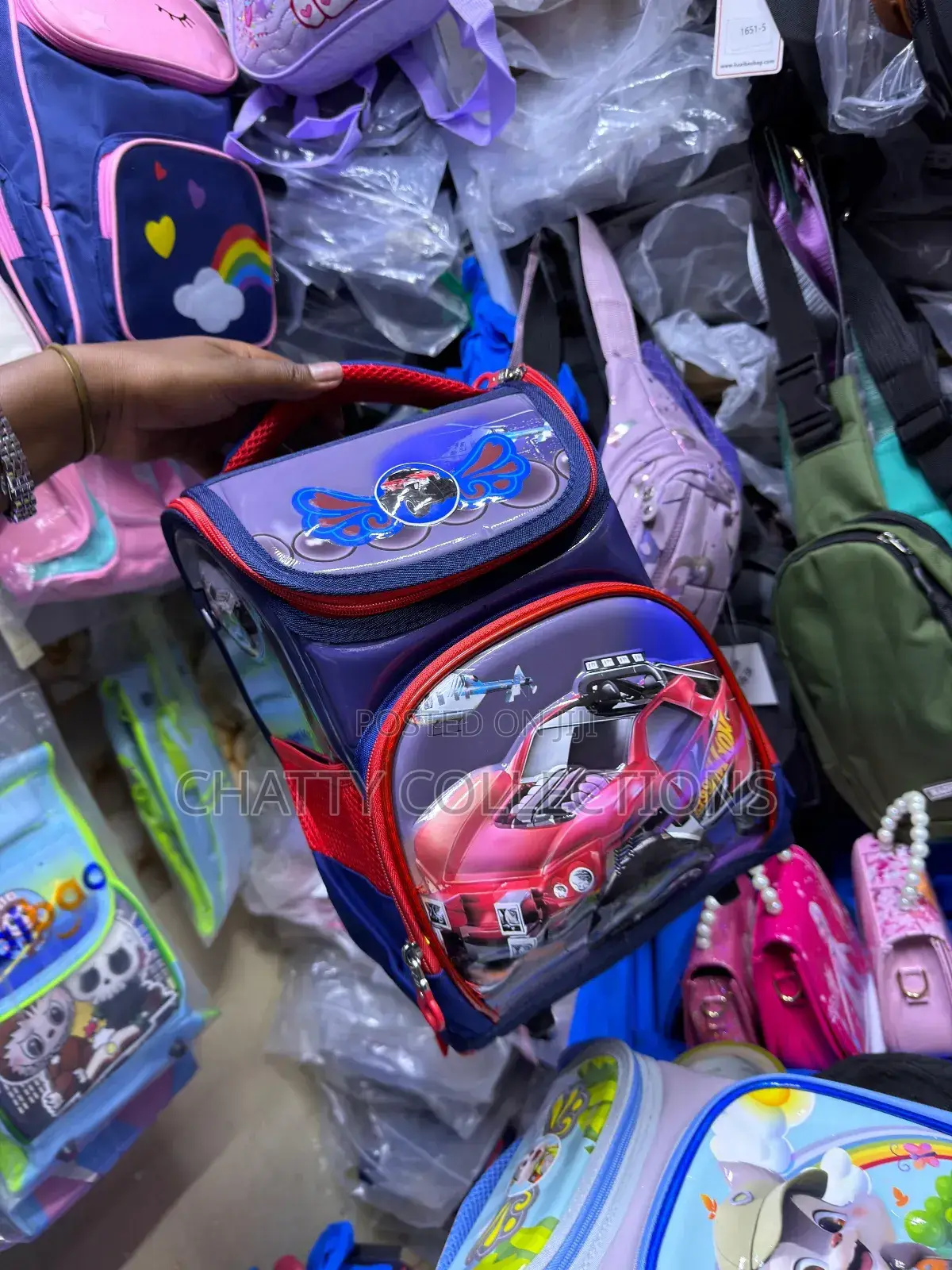 Unisex Cartoon Themed School Box Bags for Pp1,Pp2,Grade1