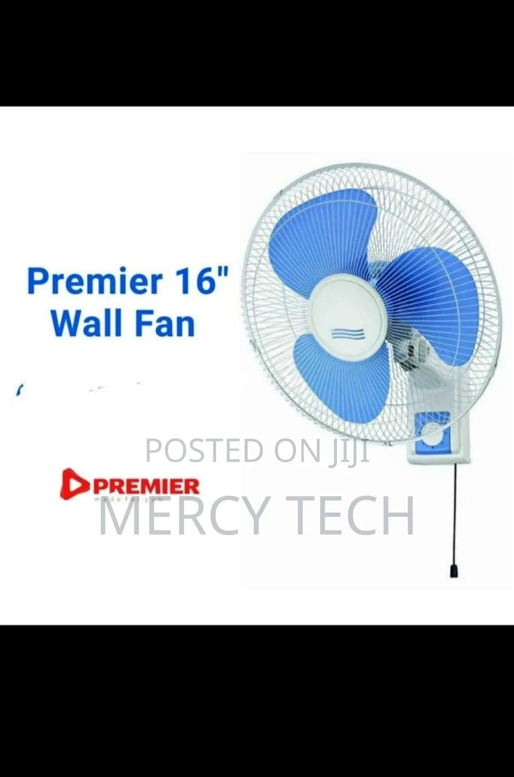 Premier Wall Fan Now Available