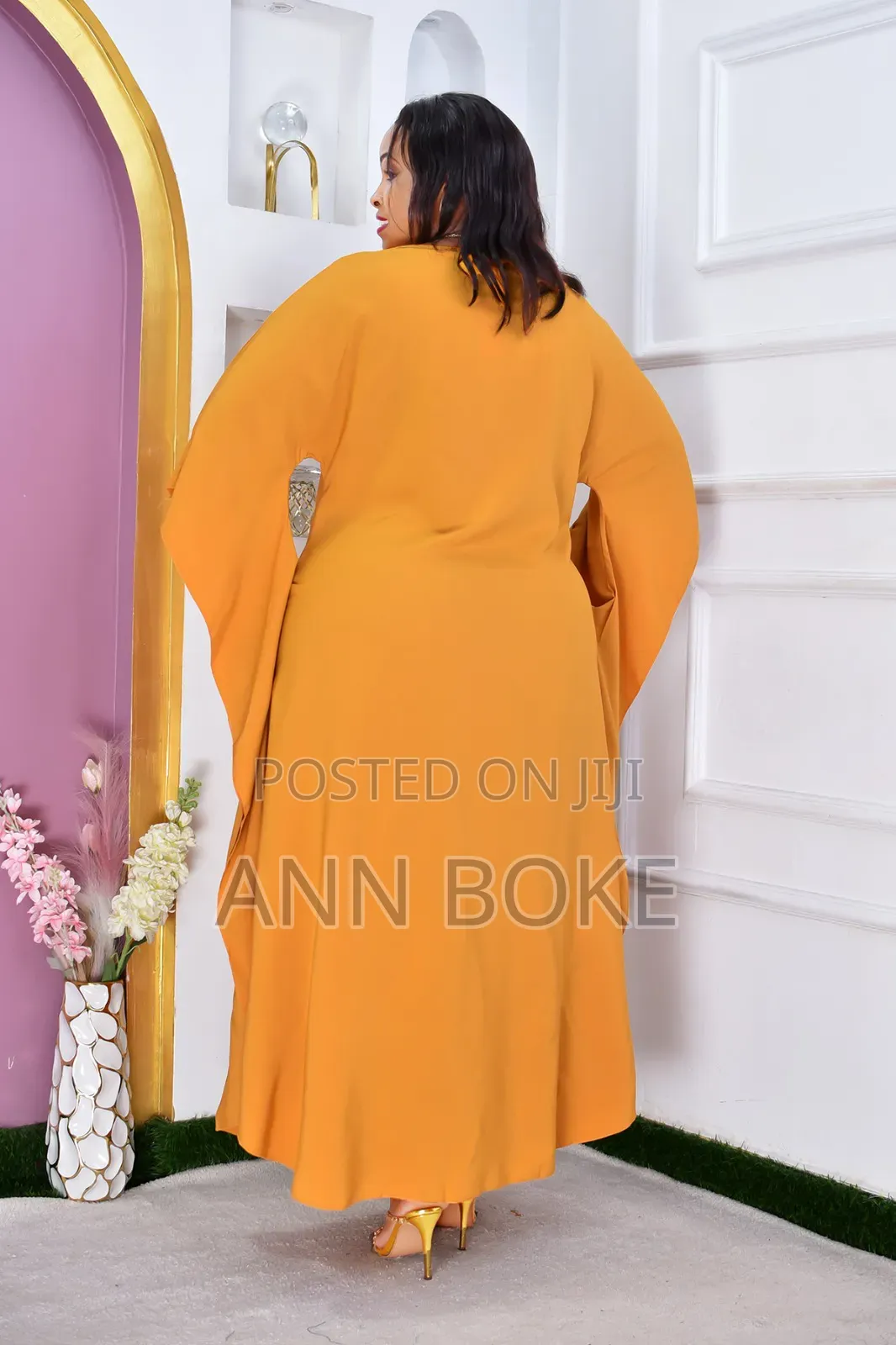 Styled With a Beautiful, Elegant Necklace and a Matching Belt
