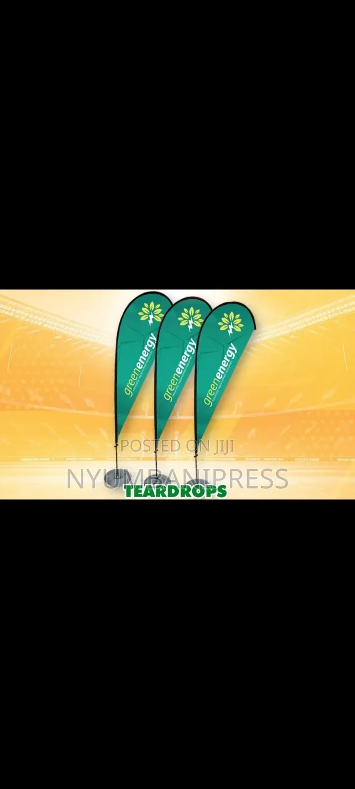 Branded Teardrops